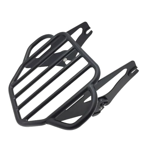 Porte-bagages moto amovible silver king biplace pour Davidson Touring 09-16