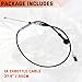 Motoparty Throttle Cable for Honda Civic EF EG EK EP for Acura Integra K20a2 K20z K-Swap 37.4 Inch