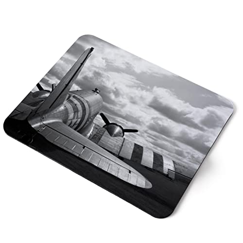 Douglas C-47A Skytrain Vintage Aircraft Home Office PC Accesorio de escritorio de tela flexible superior grande 5mm Laptop Desktop Impreso Art ergonómico #44897