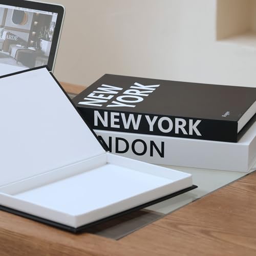 Livre décoratif avec rangement pour cacher les télécommandes - 6