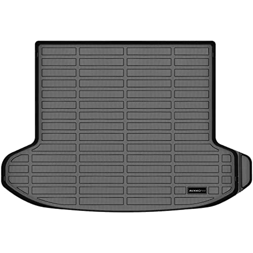 Auxko All Weather Cargo Liner Fit For Kia Sportage 2023(Not Plug In) Tpe Rubber Trunk Mat Sportage Accessories All Season Guard Odorless Anti-Slip Cargo Mat Black #TOP1