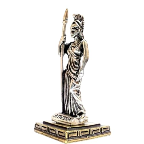 Estatua en miniatura de Atenea diosa de la sabiduría 6.5 cm miniatura 2