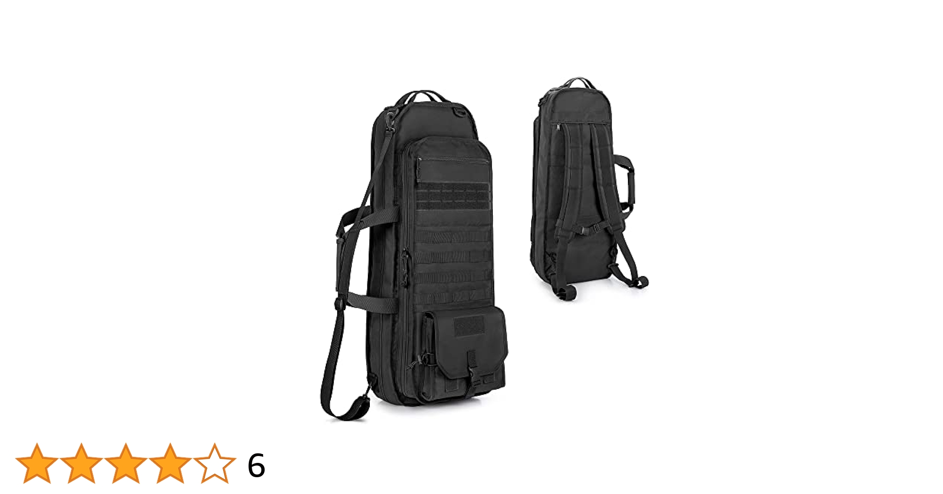 GOBUROS ガンケース リュック 2丁収納70cm対応 サバゲーバッグ大容量 Amazon.co.jp: GOBUROS ガンケース リュック 2丁収納 28インチ