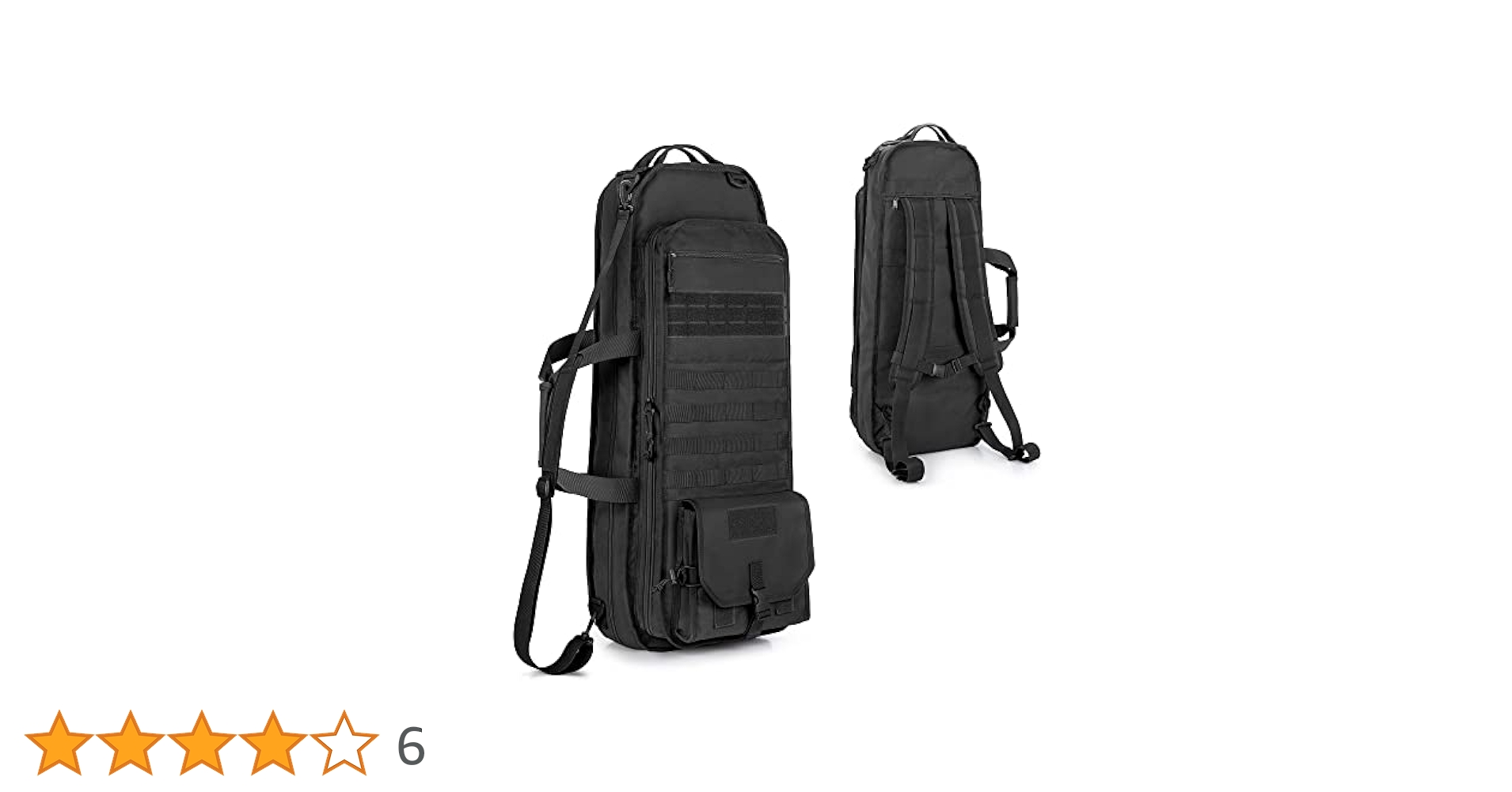 Amazon.co.jp: GOBUROS ガンケース リュック 2丁収納 28インチ