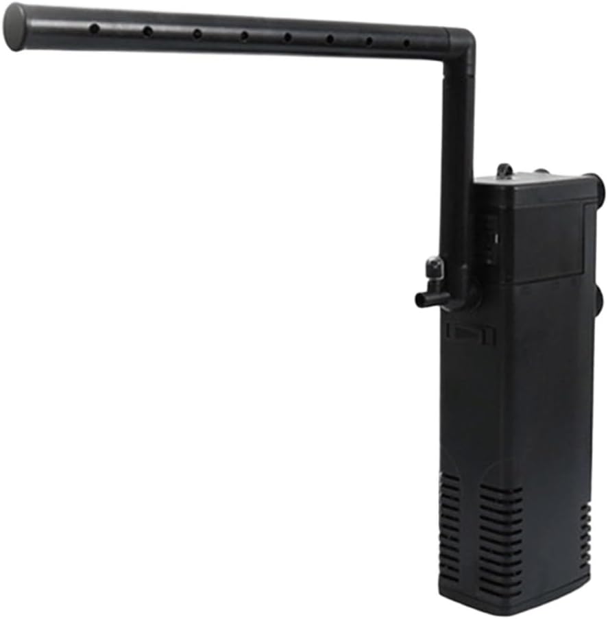 220V Low Water Level Turtle Tank Filter 3W/4W/8W/22W Fish Tank Wave-Maker Aquarium Submersible Oxygen Pump(AP300L-5pcs Cotton)