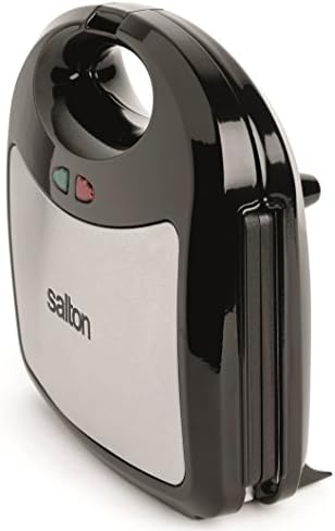 Salton 3-in-1 Pocket Sandwich Maker, 2.262 kg, Stainless Steel