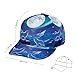 Fashion Baseball Cap Dad Cap for Girls Boys Youth - Wolves Pink Neon Moon Art Lightweight Moisture Wicking Golf Cap Headwear