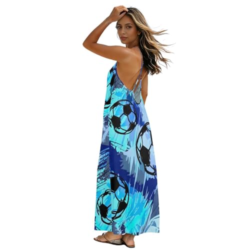 Robe longue abstraite pour vos soirées d'été et cocktails en terrasse