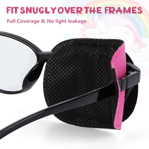 6 Pezzi Benda Occhio Pigro Bambini, Eye Patch