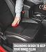 Adam's Polishes Premium Interior Dressing Applicators - for Use On Boat, Bike, RV, Auto Interior Car Accessories, Seats, Vinyl, Dashboard, Steering Wheel & More to Clean & Restore Color Back (2 Pack)