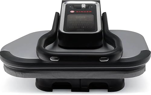 Miniatura 4 de SINGER® Prensa de vapor inteligente 2.0 (1600 W) - Nuevo lanzamiento Superficie de prensado antiadherente profesional de 20 pulgadas con controles