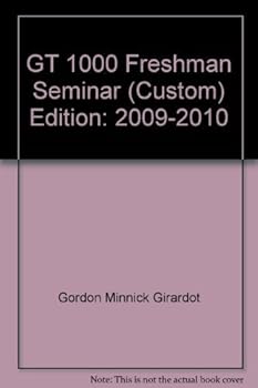 Paperback GT 1000: The Freshman Seminar 09-10 Book