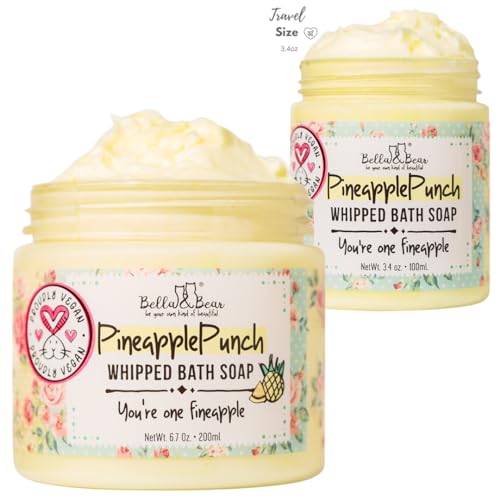 Pineapple Whipped Bath Soap & Shave Cream