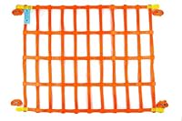 Dolezych Kofferraumnetz 825 x 1025 mm – Gepäcknetz mit 4 Spanngurten – In Anlehnung an DIN EN 12195-2 – einfache Anwendung – hohe Reißfestigkeit – inkl. Aufbewahrungstasche