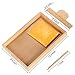 Suwimut Montessori Sand Tray, Wooden Montessori Sand Tracing Tray Learning and Educational Toys with Wooden Pen for Kids Writing Letters and Numbers, Preschool Kids Sand Box Toys for Letter Formation