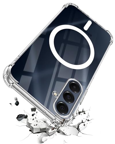 Image of Jkobi Shockproof Crystal-Clear Back Cover for Samsung Galaxy A16 5G (Magsafe Wireless Support | Drop & Camera Protection | Hard Polycarbonate)