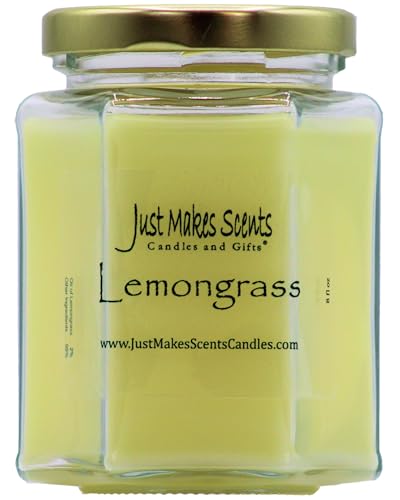 Lemongrass Scented Blended Soy Candle