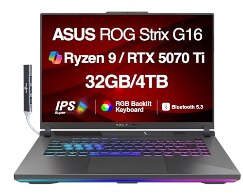 Image of ASUS ROG Strix G16 G614 AI Gaming Laptop 16.0 inch 165Hz IPS WUXGA Display