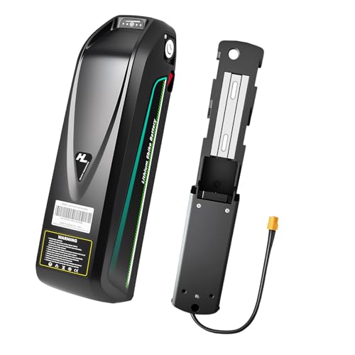 Image of Upgraded 48V20AH Replacement Lithium Battery, Built-in 30A BMS, with Fast Charger & XT60 Connector and Base