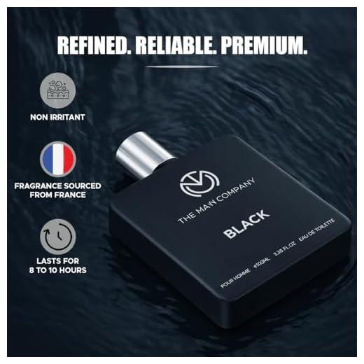 The Man Company Fresh Black Edt Perfume For Man - 100Ml | Premium Long-Lasting Fragrance | Perfume Gift for Friend | Anniversary Fragrance Gift | Valentine Gift For Man
