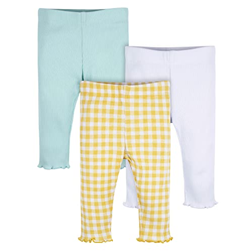 Image of Gerber Baby Girls' Toddler Multi-Pack Premium Leggings