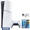 PlayStation 5 Slim Edición Digital Paquete Fortnite Flowering Chaos y Cargador de Control Mytrix - Blanco, Consola de Juegos Slim PS5 SSD PCIe 825GB 2