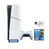 PlayStation 5 Slim Upgraded 1.8TB Digital Edition NBA 2K26 Bundle and Mytrix Controller Case - White, Slim PS5 1.8TB PCIe SSD Gaming Console