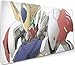 Produktbild Gundam Iron Waisen-Barbatos Lupus Anime Mauspad 40 x 90 cm (15,7 x 35,4 Zoll) Weiche Gaming-Mausmatte Ultra Thick 3 mm Extended Large