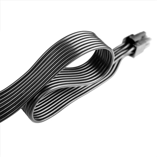 Shazam 500W Alimentatore ATX per PC 500 Watt 80+ White, DC to DC, Ventola Silenziosa da 120mm, PFC Attivo, Cavi Piatti - Alimentatore - Immagine 7