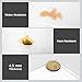 Art3d 40-Piece Peel and Stick Glass Tiles for Kitchen Backsplash, 3
