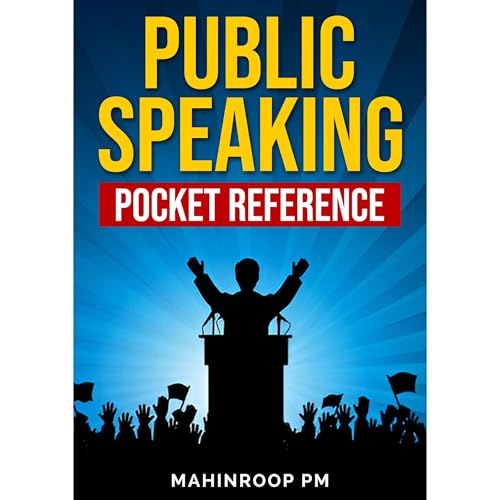 Public Speaking Pocket Reference Audiolibro Por Mahinroop PM arte de portada