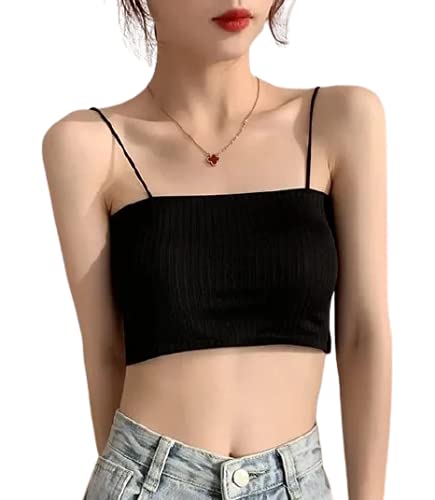 DAVINA FASHIONS spagettie Strap Tank top Bralette for Women's Girls Free Size fits Upto 34 Bust - Review, Price and Buying Guide