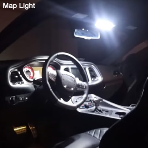Kit de luces LED interiores 6000K para Cadillac SRX 2010-2015 miniatura 5