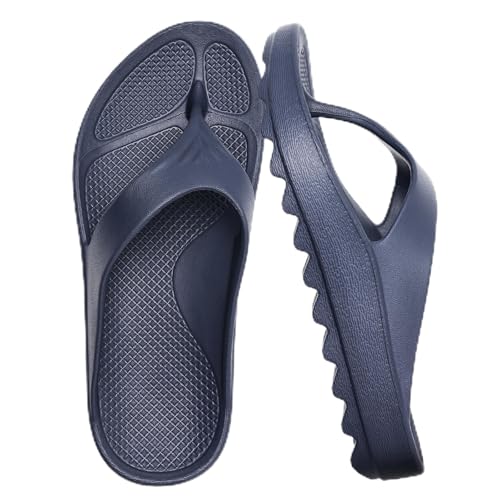 VIVASUN Infradito Donna Ortopediche con Supporto Arco Plantare Infradito e Ciabatte da Spiaggia Ciabatte Estive da Spiaggia e Casa, Blu scuro