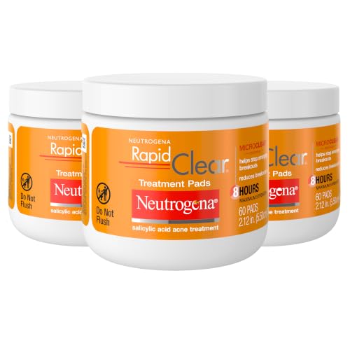 Neutrogena Rapid Clear Maximum Strength Acne Face Pads
