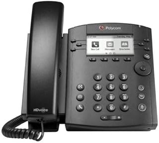 Polycom 2200-46135-025 VVX300 PHONE HD VOICE NO PSU (Certified Refurbished)