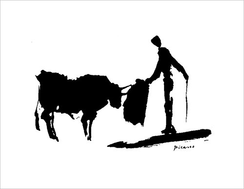 HUNTINGTON GRAPHICS Matador by Pablo Picasso - Art Print/Poster 11x14 inches