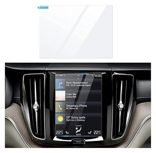 Navigation Protective Film For Volvo For V90 For XC90 For S90 For XC60 For V60 For S60 XC40 2016-2021 2022 Tempered Glass Navigation Touchscreen Protective Film Dashboard Screen Film