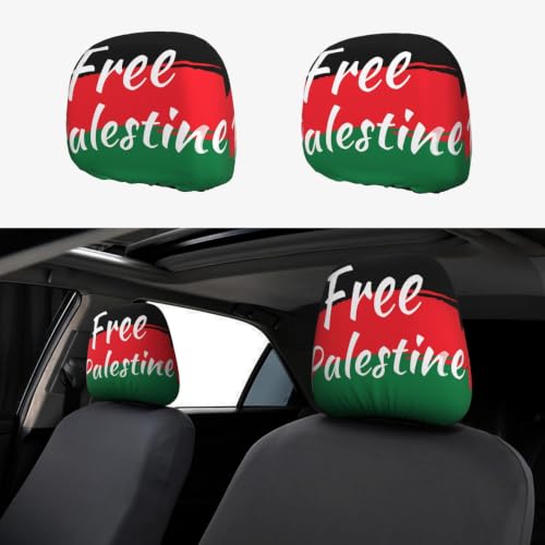 Free Palestine Universal Headrest Covers