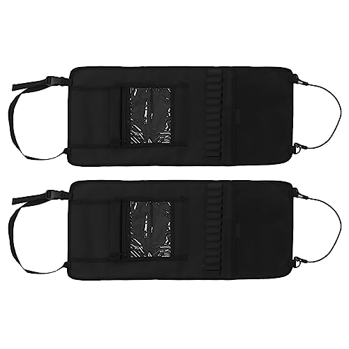 Capa para Encosto, Multifuncional Tecido Oxford 600D Suporte Traseiro para Banco de Carro 2 Peças pa