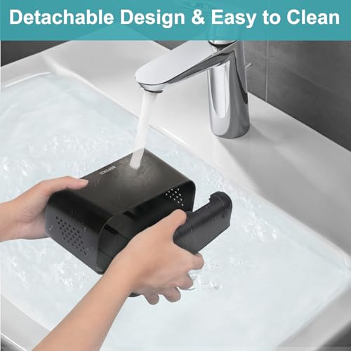 Boperzi-Toothbrush-Holders-for-Bathrooms-Organizers-and-Storage-Large-Tooth-Brush-Holders-with-Drainage-Anti-Slip-Electric-Toothbrush-and-Toothpaste-Holders-Caddy-for-Shower-Kids-Family-Black Boperzi Toothbrush Holders for Bathrooms Organizers and Storage Large Tooth Brush Holders with Drainage Anti Slip Electric Toothbrush and Toothpaste Holders Caddy for Shower Kids Family Black