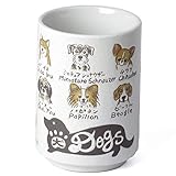 面白湯呑 長湯飲み/世界の犬/犬グッズ 犬好き 自分用 贈り物 プレゼント