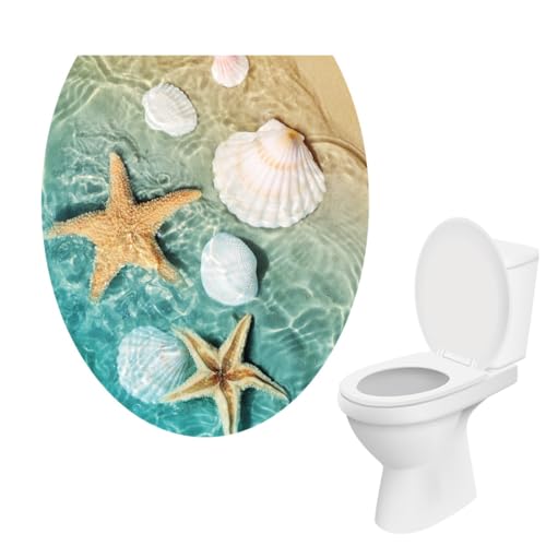 FEQDWOX 1 Pieza Calcomanía Adhesiva Para Inodoro, Duradero y Práctico, Decoración WC, Pegatinas Baño, Cuarto De Baño De La Etiqueta Engomada