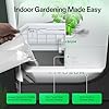 VIVOSUN VGrow DWC Hydroponics System Kit, Only for VGrow Smart Grow Box, Not Compatible with E42A/E42A+/A22/A10，Not Used in Grow Tent, 4-Gallon with Air Stones & Rapid Rooters #4