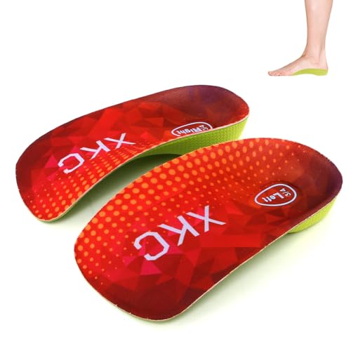 Image of Arch Support Inserts Women Insoles - Orthotics Shoe for Plantar Fasciitis, Flat Feet, Over-Pronation, Relief Heel Spur Pain, Heel Cushion Increase Insoles (XL:Men9-11 /Women10-12)
