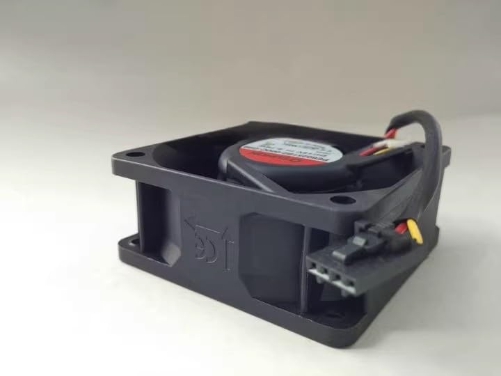 12V 2.79W Super Durable Double Ball Fan - Model PE60251B2-000C-G99, 60x60x25mm Cooling for Electronics