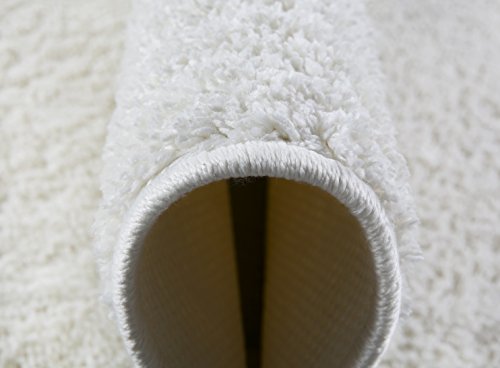 Andiamo Microfibre Bath Mat and Sizes Oeko-Tex 100 Bath Mat Square Bath Mat 50x50 cm Cream - White