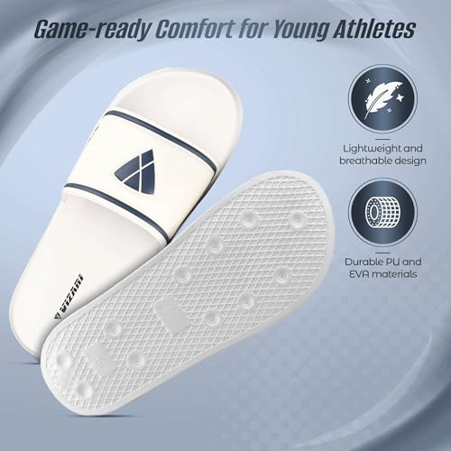 Vizari Adult Soccer Slide Sandals for Comfort and Convenience | Adult Sandals for Post-Game Recovery | Enjoy Casual Wear and Lightweight Feel with Men Flip Flops and Women Sandal2