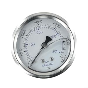 CWOQOCW M14x1,5 Druckmessgerät für Hochdruckreiniger