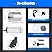 3000W Brushless Motor Kit,48V/60V/72V High DC Electric Brushless Motor Conversion Kit with Multi-Function Controller,Reversible Bicycle Engine Kit for Electric Motorcycles, Beach Bikes, Go-Karts